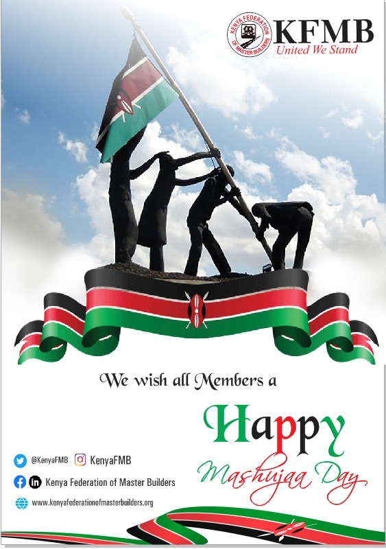 We appreciate and honour all the heroes who suffered great burdens and sorrows to become great people. Mashujaa Day is the only day that will help you realize heroes are not created by hard times, but these times reveal the real heroes.