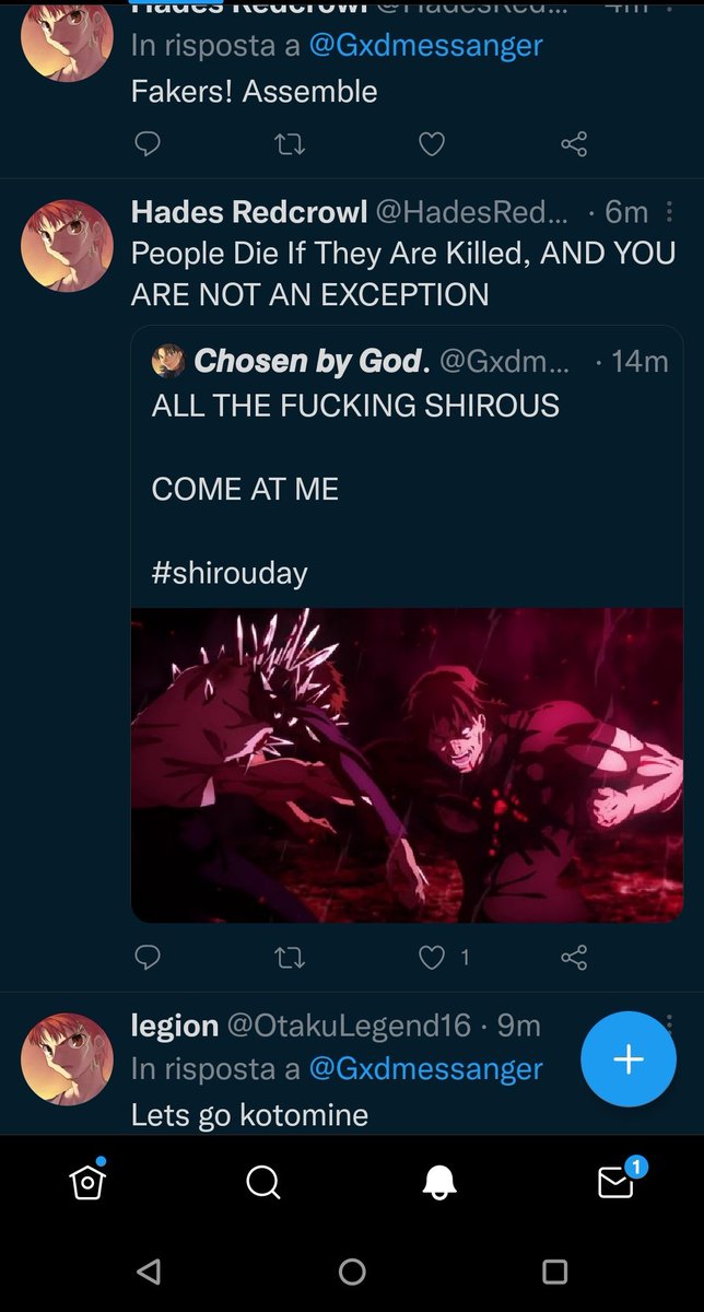 Gxdmessanger's tweet photo. It's starting

#shirouday https://t.co/4UfwB7m5tB