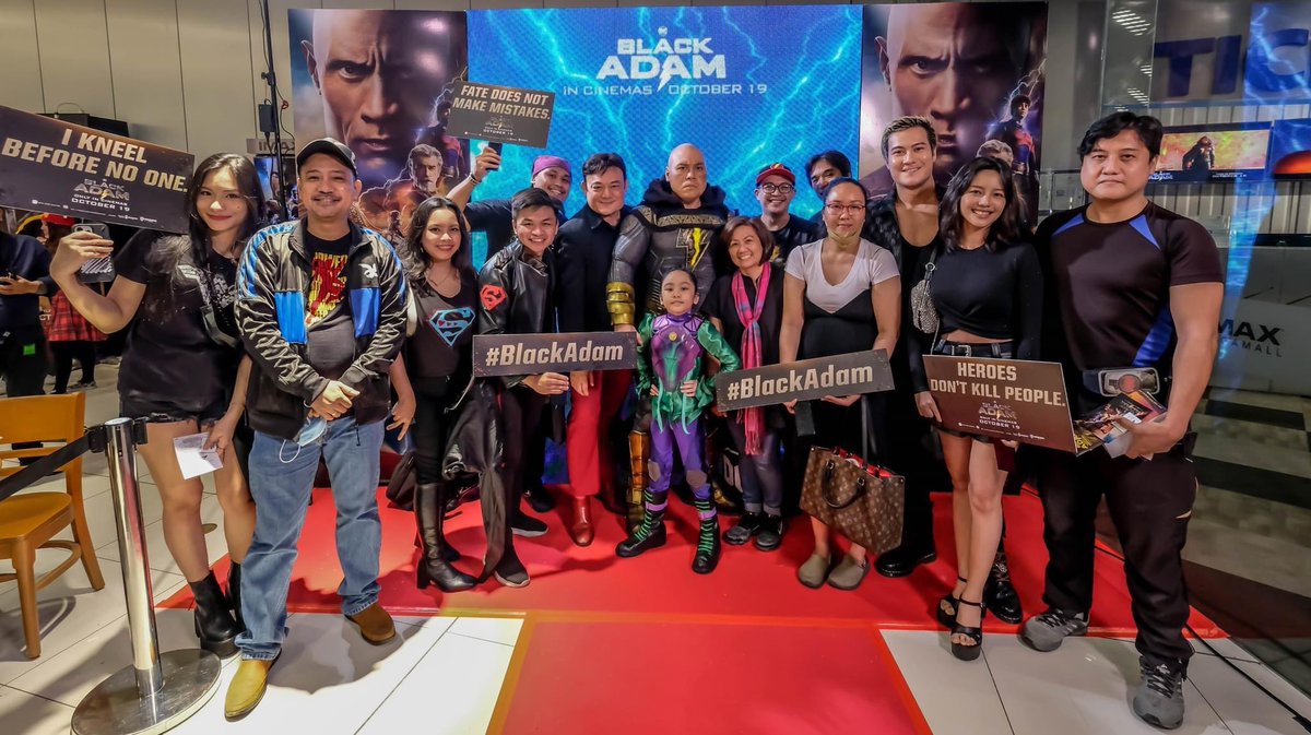 JusticePH's tweet photo. #JusticePH at the Black Adam special advance screening last October 18, 2022 at IMAX SM Megamall.
Photo courtesy of Sherwin A Medina Photography
#DC #DCLove
#BlackAdam
#Cosplay
#DCCosplay https://t.co/Rfs0v3g6CA