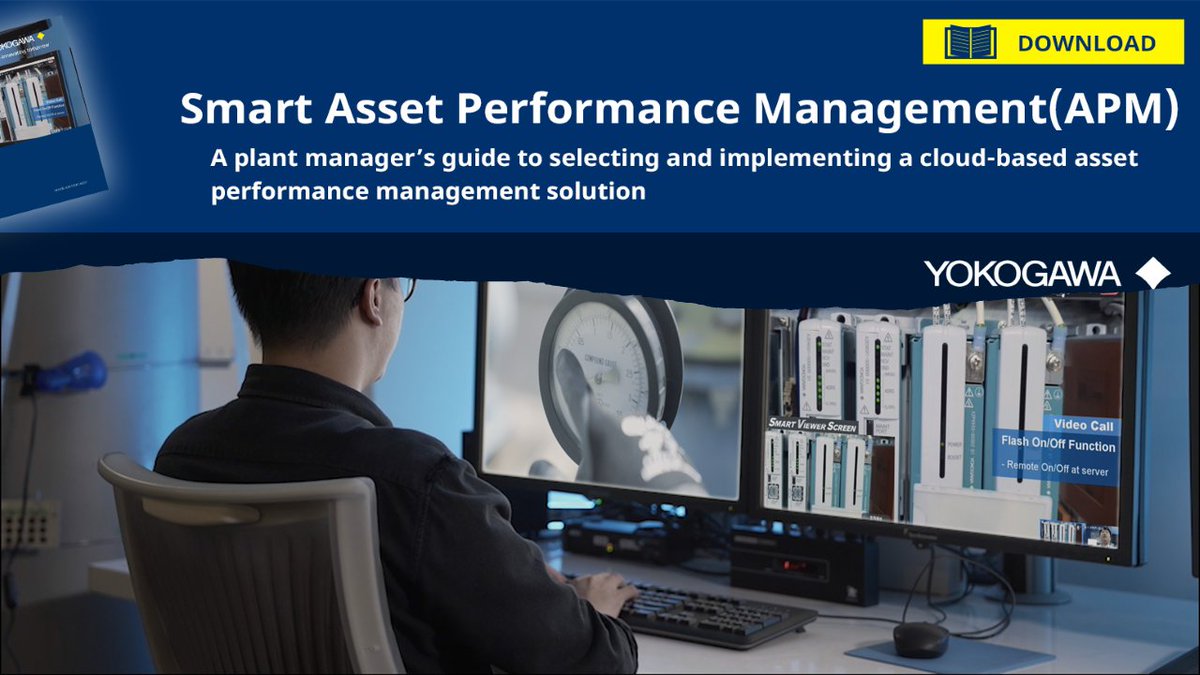 YokogawaIA's tweet photo. Download this #ebook to learn more about selecting and implementing a cloud-based asset performance management solution. https://t.co/sTzvPWRjHo
#asset_performace #asset_management #asset_monitoring #asset_health #smart_manufacturing #IA2IA https://t.co/Uon5YMzKOu