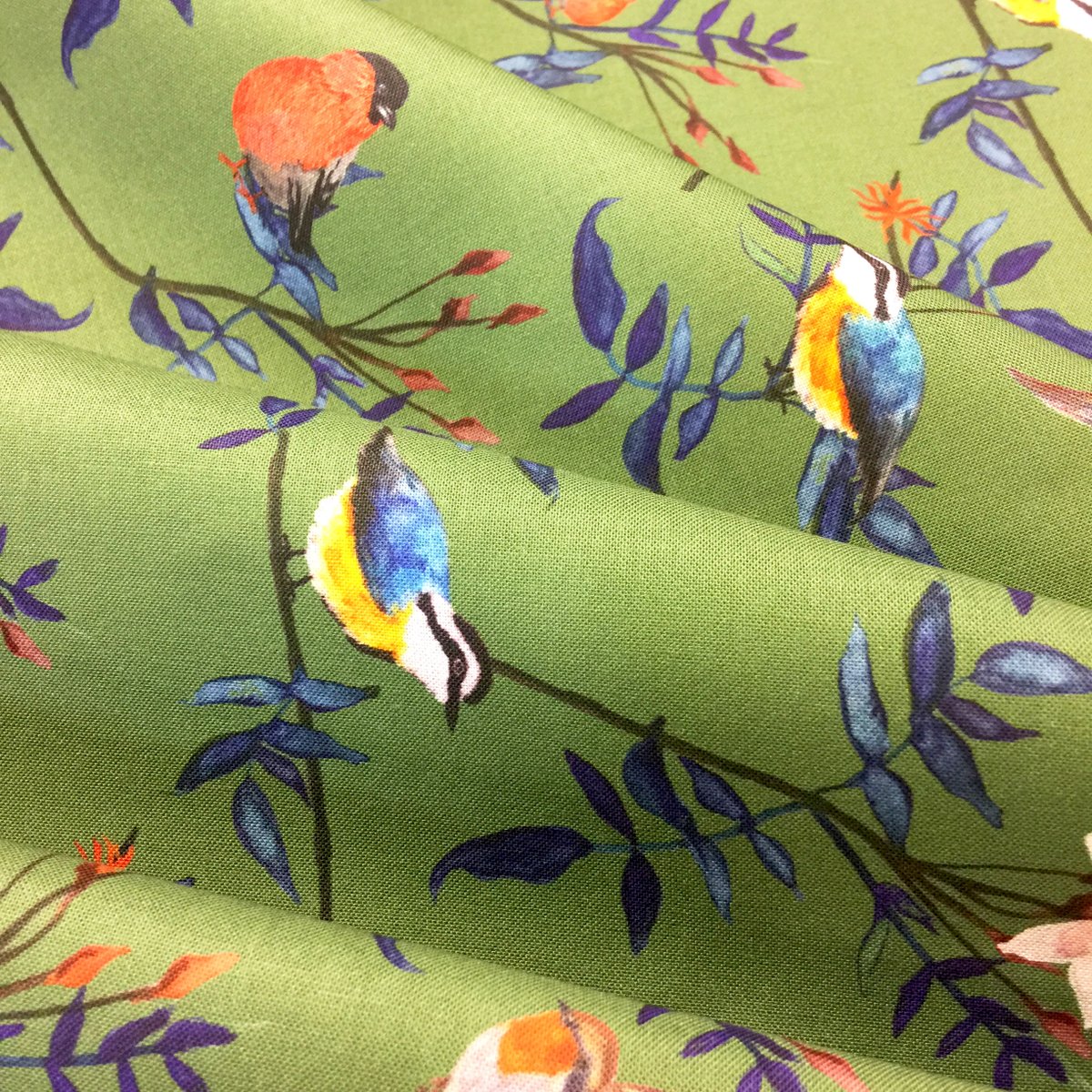 prinfab's tweet photo. π¦ How stunning does this elegant bird print look on our Economy Cotton 136gsm! The hand painted artwork adds real depth to the print, making it both luxurious and eye-catching. Thank you Marie for letting us share a photo. π
#traditionalpattern #surfacedesign #patternandprint https://t.co/5iY1lNwfEx
