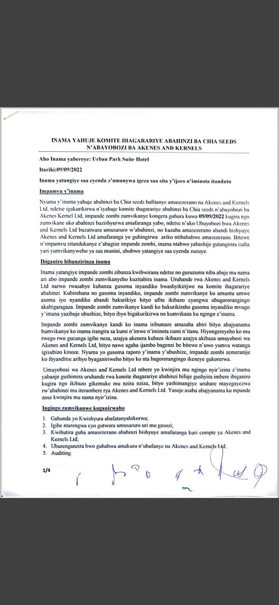 Nyakubahwa Minister <a href="/gatjmv/">Gatabazi Jean Marie Vianney</a> ko mbona mutigeze mukomoza kumbogamizi abahinzi babagejejeho zokutishyurwa  mubyukuri ndabona namwe mwaraguye mumutego wa Akernes and kernels wokubeshwa ko ugiye gushaka igisubizo.izo ninyanidko bagiye bemerera abahinzi kubishyura mubihe bitandukanye