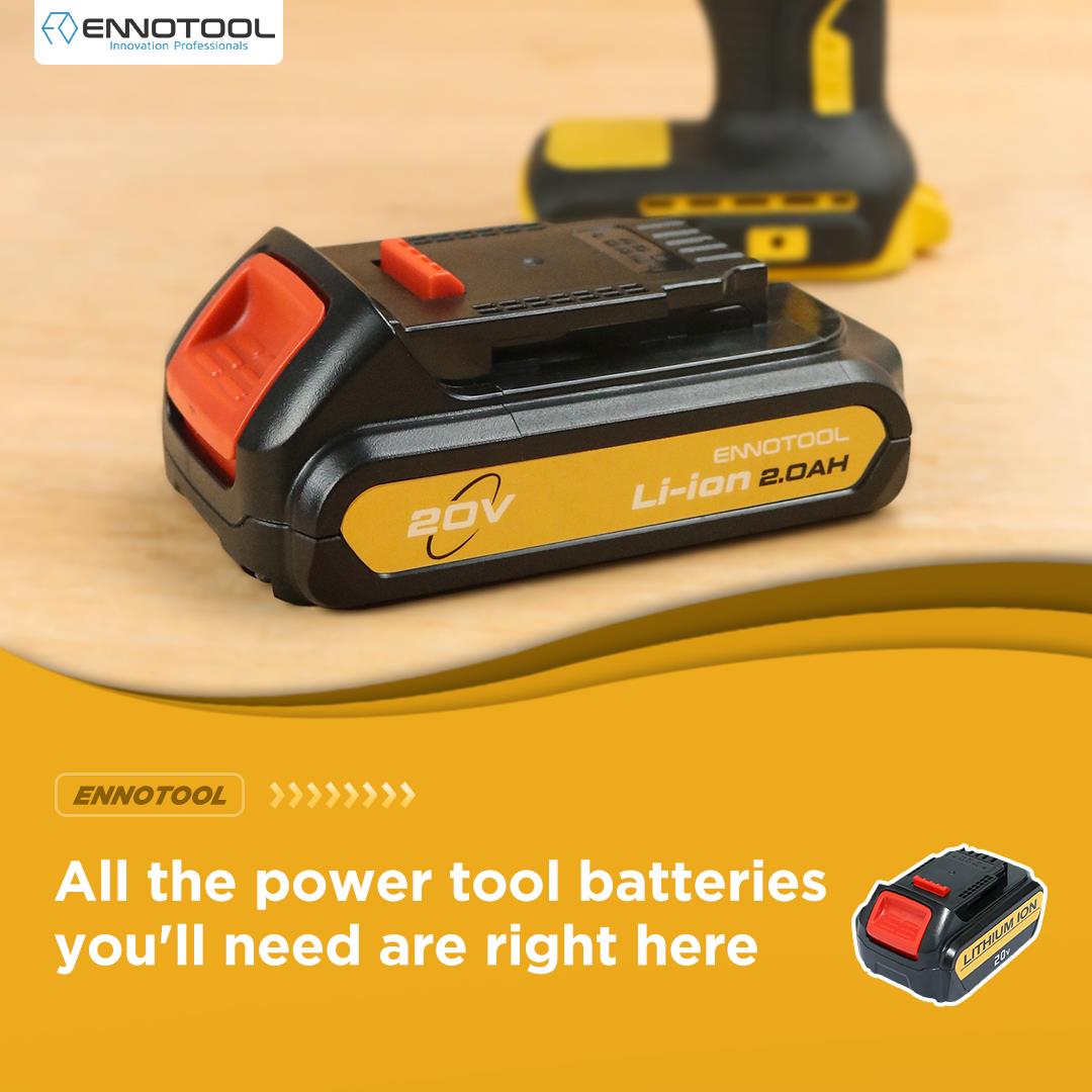 EnnoTool's tweet photo. Don’t be left without power--There have many models and brands you can choose from.
Lower price, better quality💸
🔍 Check it out now>>https://t.co/aDcnpivKRR
#cordlessbattery #electricaltools #replacementbattery #powertools #batteryreplacement #batteries #powertoolbattery https://t.co/g03BHpvZ2e