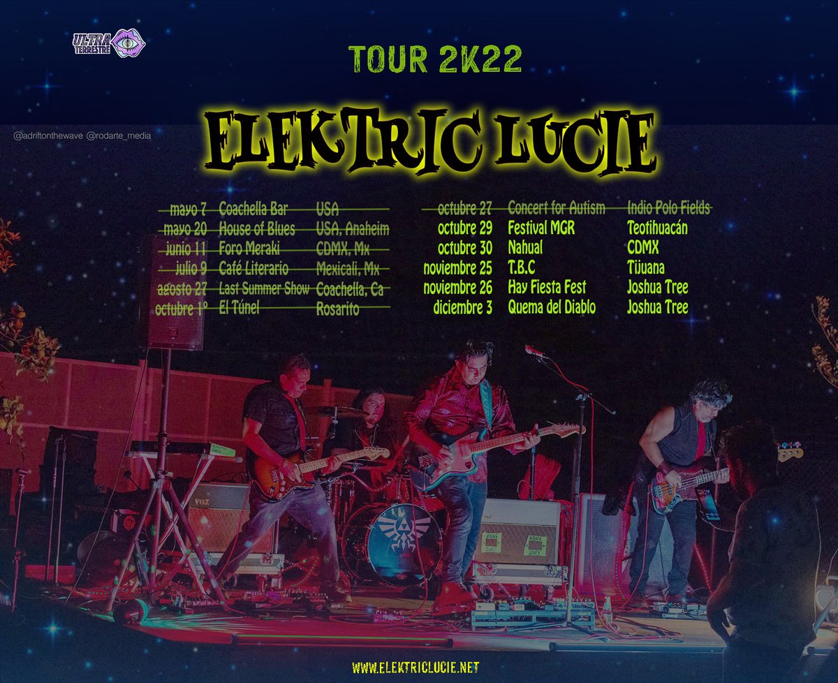 bookergabs's tweet photo. @ELEKTRICLUCIE #tour2k22 #mexicali https://t.co/acbJun64Ga