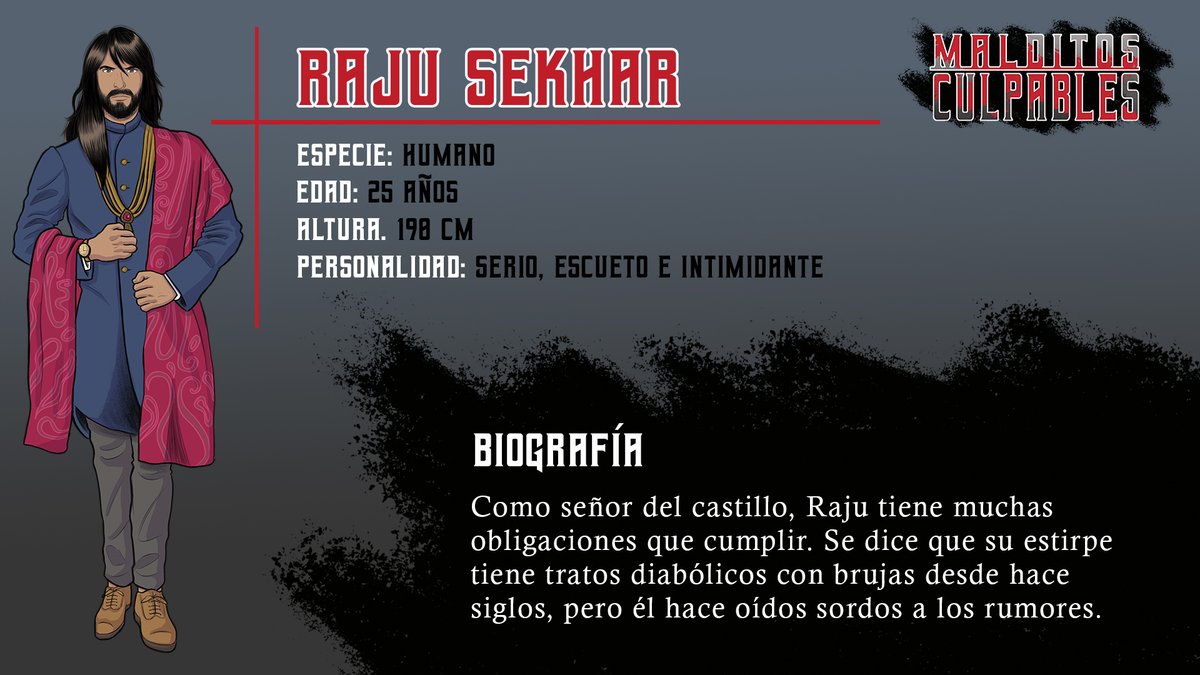 elovera_art's tweet photo. Raju, el señor del castillo de "Malditos culpables". Novela visual en desarrollo. #novelavisual #visualnovel #vsdev #malditosculpables https://t.co/QieSkse7WE