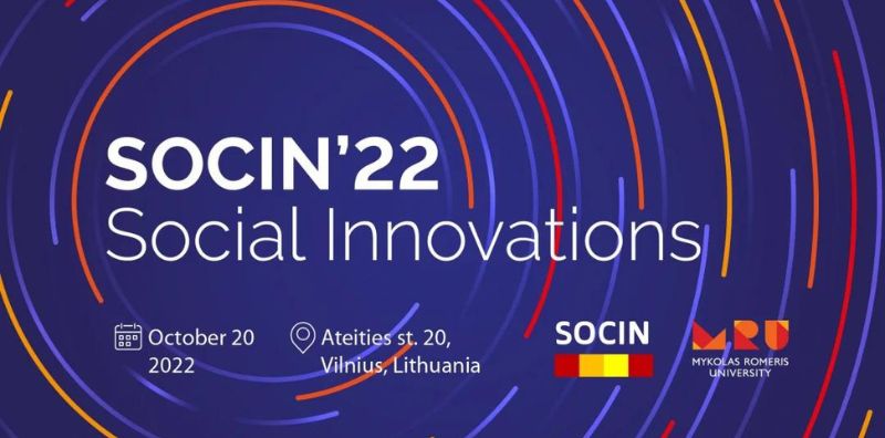 mru_university's tweet image. Oct. 20th, #international social #innovations Conference, #SOCIN '22 underway @ MRU #Vilnius. Conference brings together #researchers from various countries to analyze innovations from various parts of the globe. More here: mruni.eu/en/news/social…