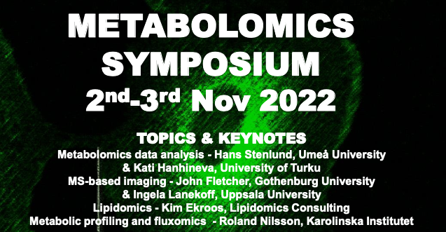 Welcome to a 2-day F2F Metabolomics Symposium on 2-3 Nov organised by the @Metabo_HiLIFE units @helsinkiuni! An excellent opportunity to learn more about #metabolomics and #lipidomics! 
Register here: https://t.co/6ZyS16vxPA https://t.co/qXsPkaIOUD