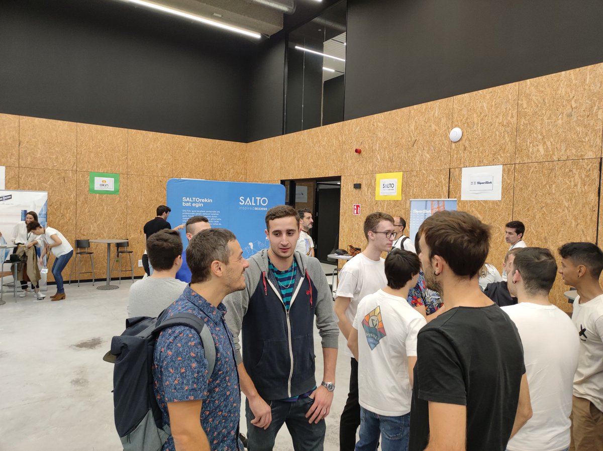 Gaur, gure ikasleekin <a href="/FabrikaNCE/">Fabrika</a>-n "New Culturers Gunea" ekitaldian parte hartuz.
----
Participando con nuestro alumnado en las instalaciones de Fabrika. #Talento