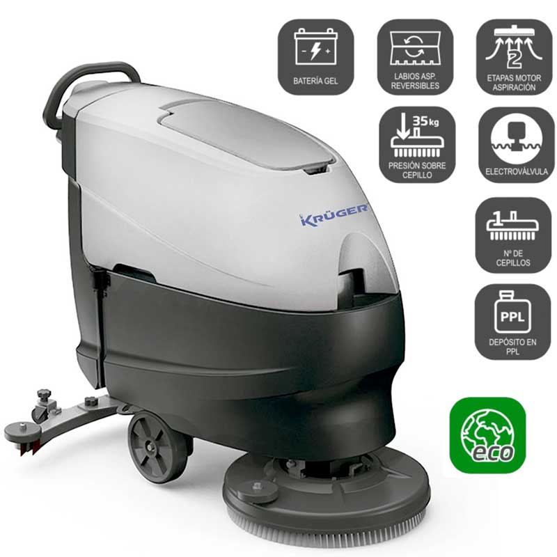MonTec_es's tweet photo. #Fregadora #profesional #eléctrica para grandes superfícies KF5160E #KRUGER @Kruger_Tech tracción mecánica, compacta y ergonómica. Limpiezas y mantenimientos grandes superfícies en suelos duros y medios. Especial #hostelería, #industria y grandes almacenes https://t.co/GOgOGuyVeL https://t.co/MJD7kEkuPU