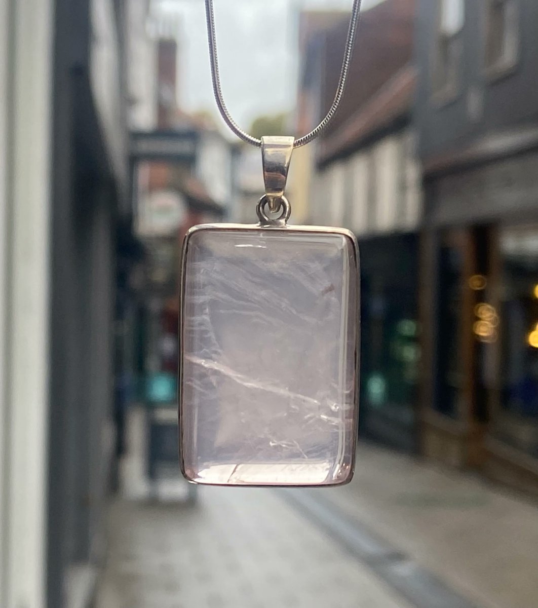 Nova_Silver's tweet photo. This gorgeous Rose Quartz pendant is only available in store so come grab it now!
Browse more Rose Quartz pieces in store and on our website.
.
.
.
#rosequartz #rosequartzpendant #novasilver #silverjewellery #sterlingsilver #rosequartzjewellery #jewellery #stones #stonependant https://t.co/6VqsPe7Rc8