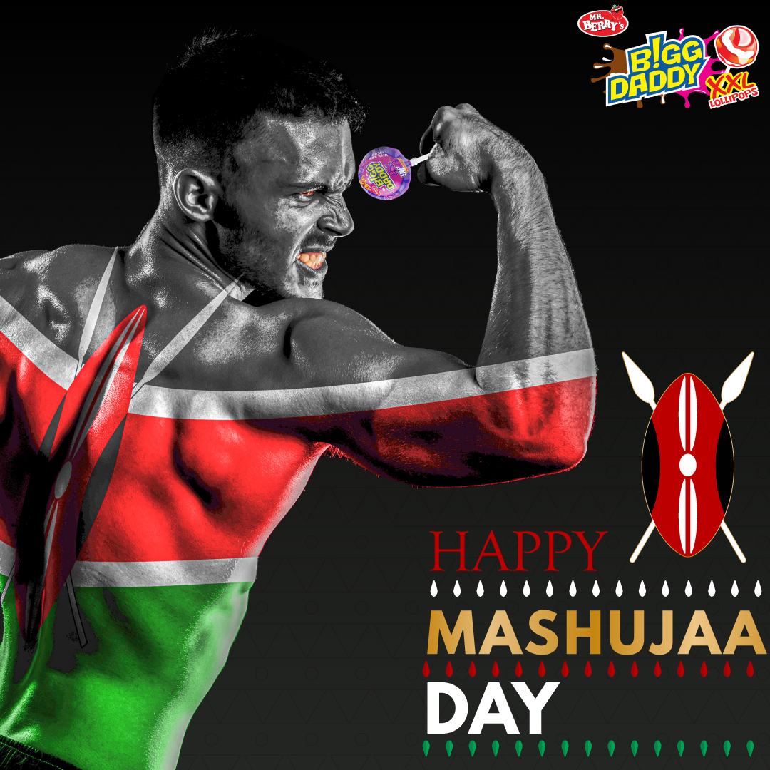 BiggDaddypops's tweet photo. Freedom did not come easy to us and therefore, we must never take it lightly. Wishing everyone a Happy Mashujaa Day. #biggdaddylollipops #berrytastic #mrberry #candyshop #mashujaa #thursday #tbt https://t.co/wvl5sXCn1a