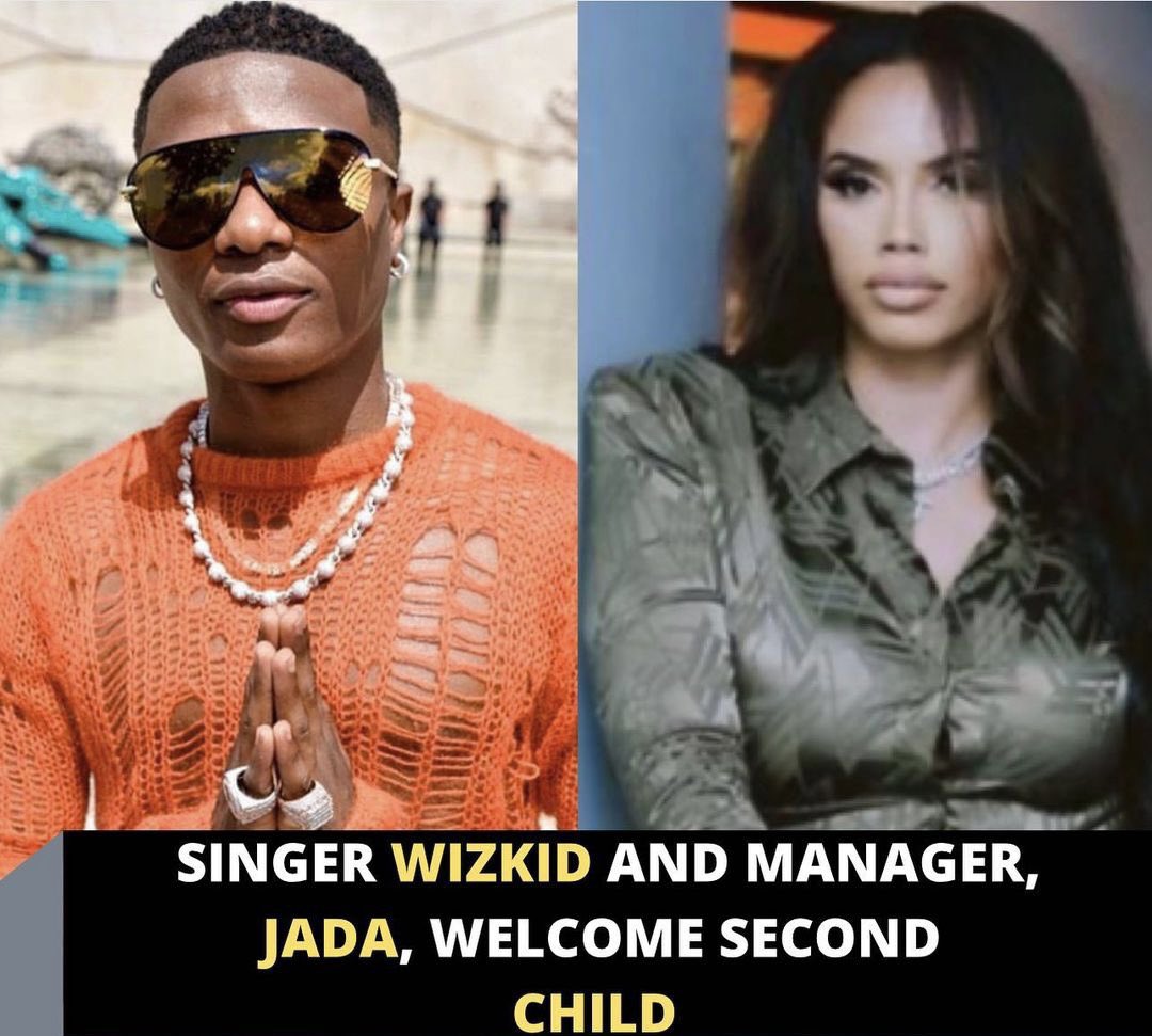 instablog9ja's tweet photo. Singer Wizkid and manager, Jada, welcome second child https://t.co/ZnAVAcYAls
