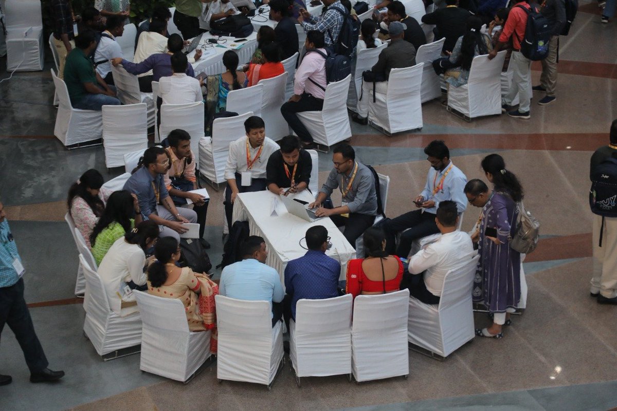 mopr_goi's tweet photo. The Young Fellows deployed in the cluster of Gram Panchayats to create Model GP Clusters and to prepare better-quality #GPDP also actively participated in the National Training Workshop, Group Exercise, Practice Session for preparation of Demo Plan with their respective States. https://t.co/FXgTL5HPx4