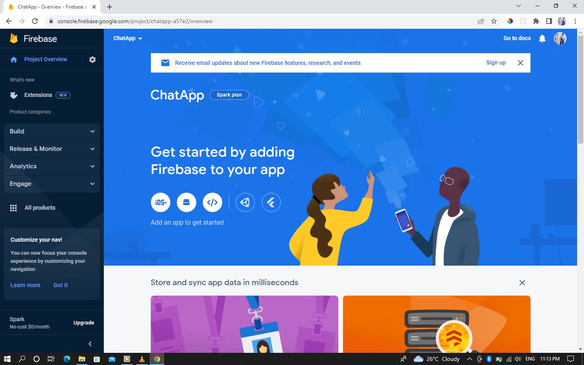 Aduratosin96's tweet image. Day 38/39 of #100daysofcoding - creating a ChatApp using vue.js and Firebase.
#vue #databasestorage #vuejs #FullStack #webdevelopment #frontend #Software #SoftwareDeveloper #HTML5 #CSS3 #javascript #CodeNewbies #design #htmlcss #chatapp