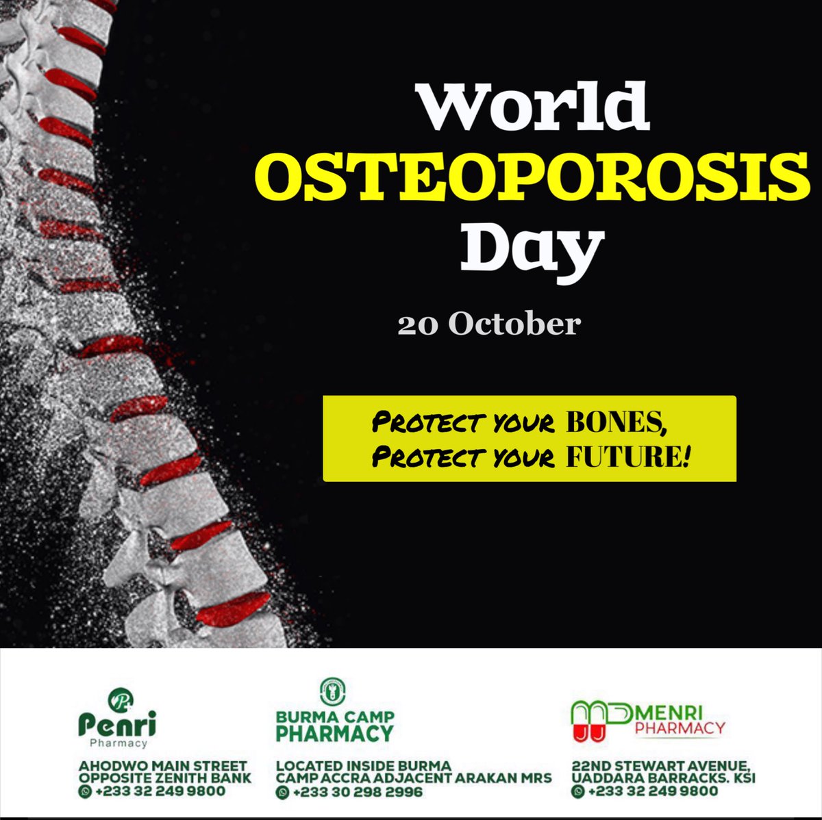 Penri Thursday 

#WorldOsteoporosisDay