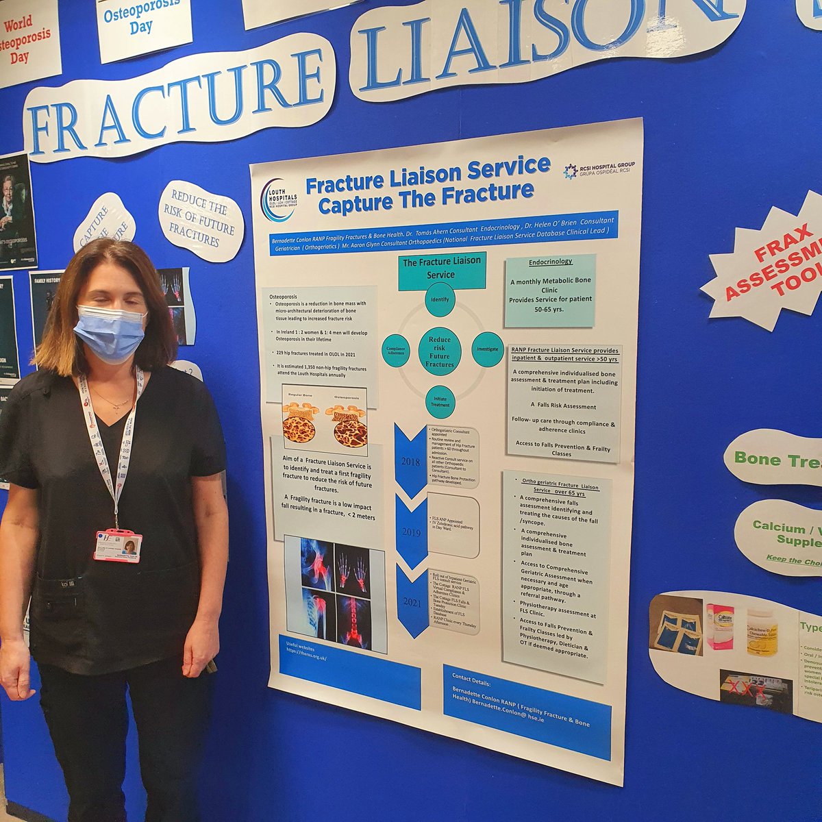 Health Promotion OLOL and Louth County Hospital (@healthpromoolol) on Twitter photo World Osteoporosis Day is a global Healthcare event observed every year on 20th October promoting early diagnosis of Osteoporosis,it's treatment and preventive tips for strong bones. Bernie Conlon RANP will be at the HPC, OLOLH, 10-12 today #WorldOsteoporosisDay <a href="/NursingOlol/">OLOLNursing</a> World Osteoporosis Day is a global Healthcare event observed every year on 20th October promoting early diagnosis of Osteoporosis,it's treatment and preventive tips for strong bones. Bernie Conlon RANP will be at the HPC, OLOLH, 10-12 today #WorldOsteoporosisDay <a href="/NursingOlol/">OLOLNursing</a>