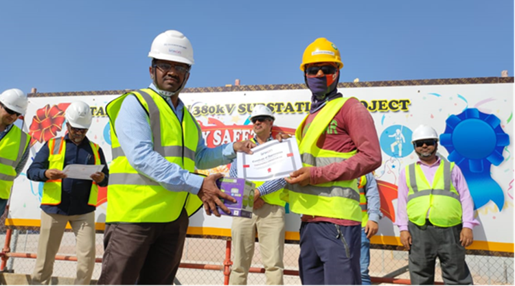 Linxon_Company's tweet photo. Linxon had achieved 100 000 safe man-hours without any lost-time incident (LTI) at the Tanajib substation project site in Saudi Arabia. This milestone was achieved with the daily participation and dedication of our staff, supervisors & site crew. Kudos to the team!
#linxon https://t.co/Mhi6kVjRNT