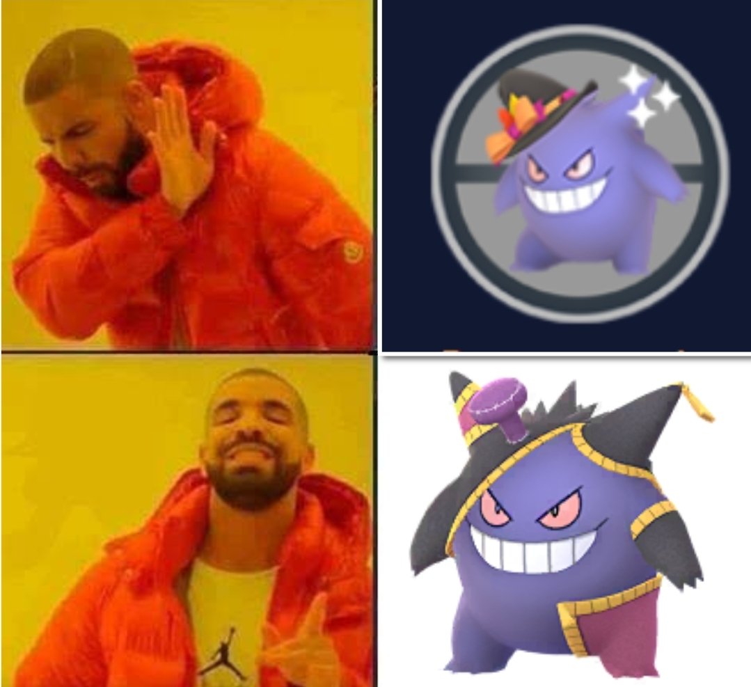 I'm struggling to understand what Gengar is wearing for Halloween