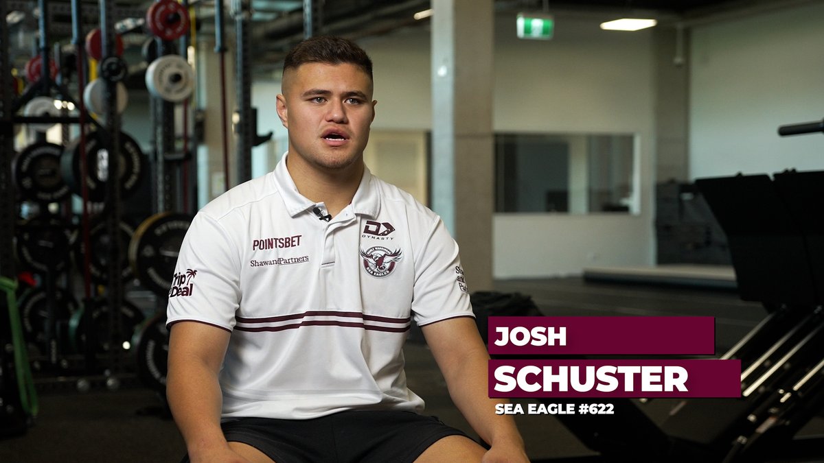 Josh Schuster interview 😊 seaeagles.com.au/news/2022/10/2… #ManlyForever
