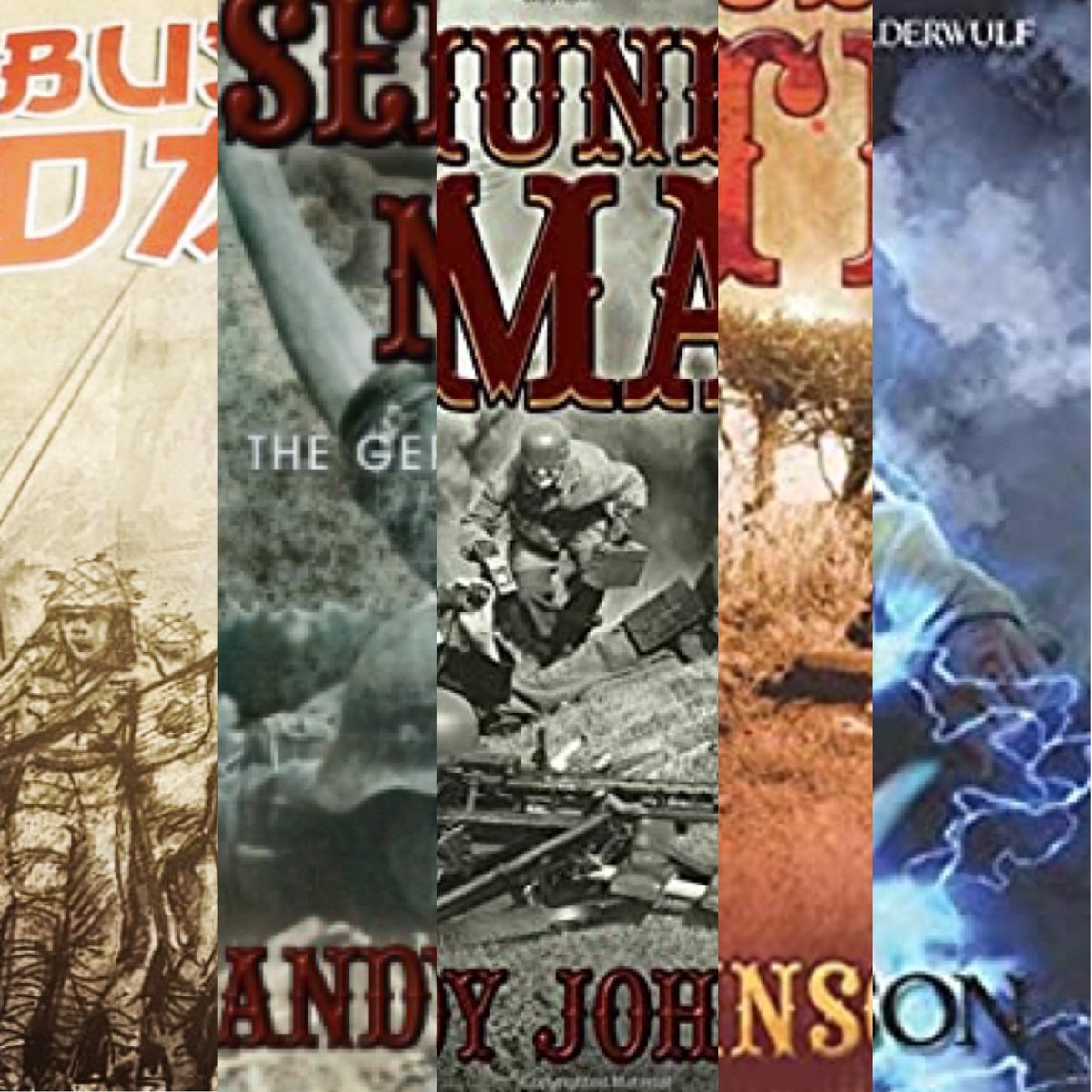 AJBigPockets's tweet photo. If you're preparing early for #Christmas, you might want to put these books on your list 🤗 #SeeloweNord
#ThunderInMay
#CrucibleOfFate #BushidoDawn #AndKingdomsShallFall #WarFiction #HistoricalFiction #MilitaryHistory #Battlefield #Wargaming
#indieauthors https://t.co/1yQlkpgDYf