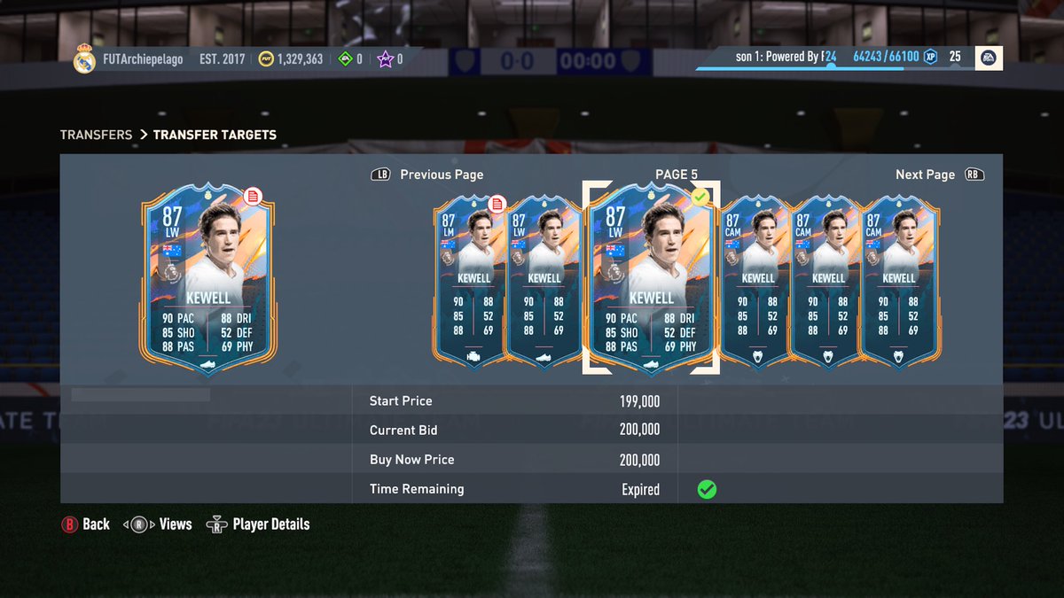 archiiwald's tweet photo. Good morning… actually i’m surprised as hell, cause he was on the market for like 10-15 seconds.

That’s the first good snipe this fifa for me 🎯

64k pat 💰💰💰 https://t.co/QtG5RSTBHL