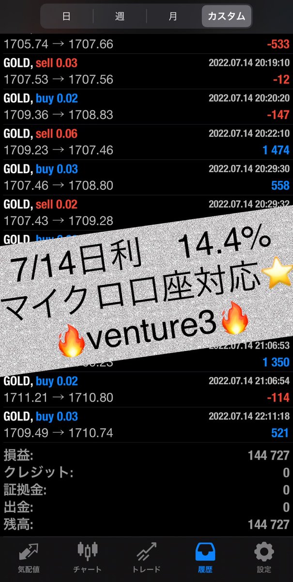LvI5JT2WtcZFggT's tweet photo. 🌟マイクロ口座対応・人気EA venture3🌟
爆益型の人気EA🔥
少額～でも運用したいと言う要望に応え、マイクロ口座対応で登場しました！
利用は450名以上のトレーダーが参加するオープンチャットから！　#爆益
https://t.co/jc2gLzYWvN https://t.co/mGcVnTdJOy