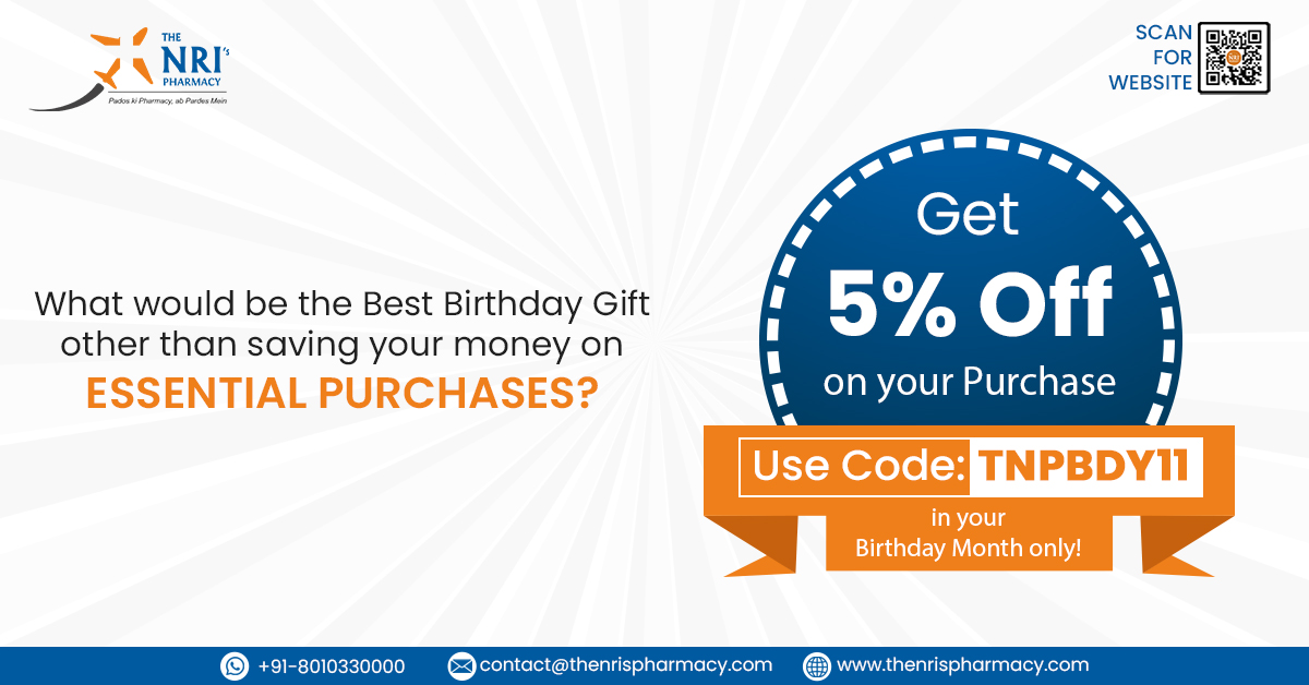 nri_pharmacy's tweet photo. We've got a surprise for you! Enroll yourself with The NRI's Pharmacy & enjoy your birthday month with extra savings.
Contact us now!
Email: contact@thenrispharmacy.com
Phone: +91 8010 330 000
WA: https://t.co/HQYywICkYu
#BirthdayCode #NRIPharmacy #IndianPharmacy #UAEPharmacy https://t.co/FIqZUXHriT