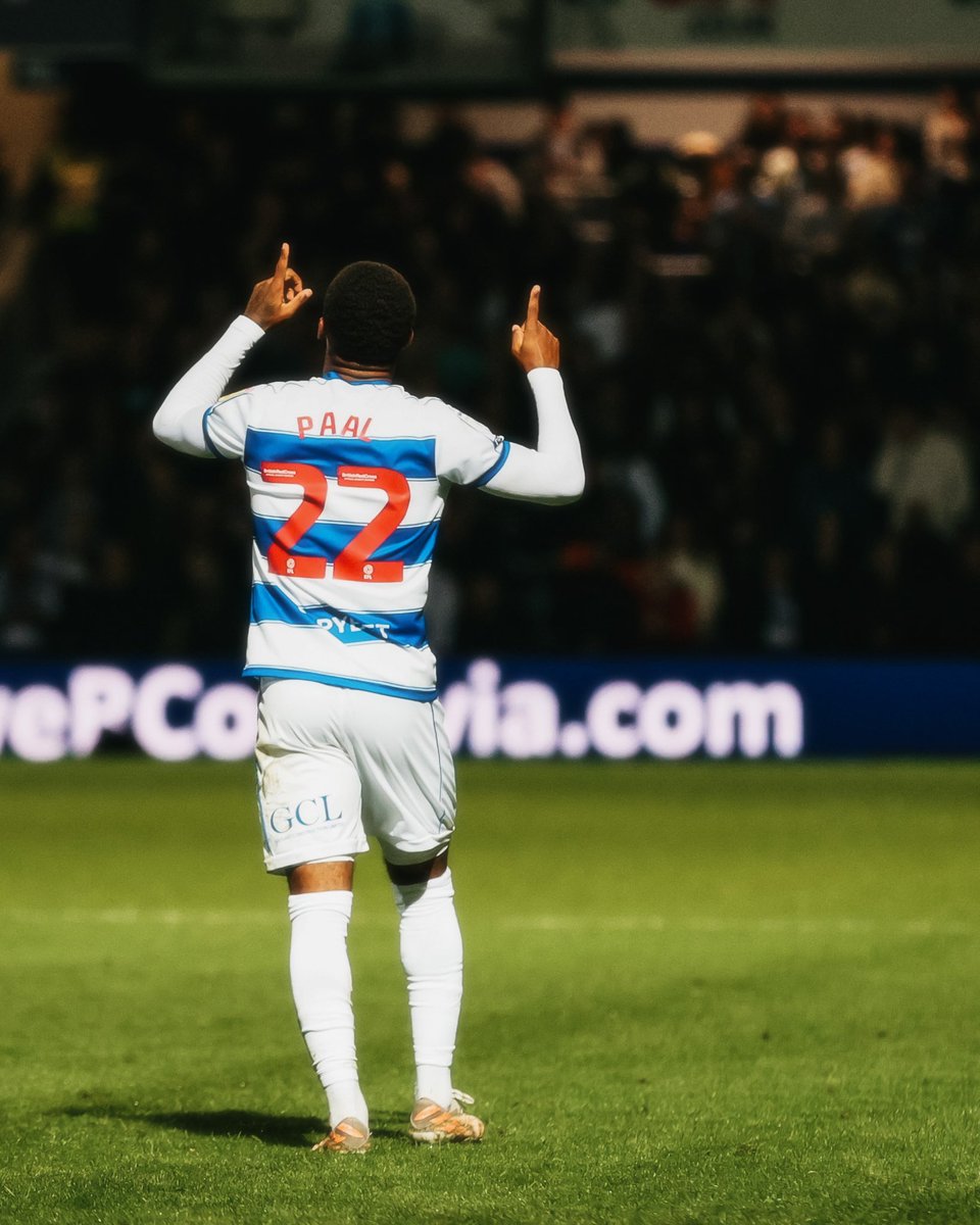 What a feeling, scoring at Loftus! Think I’ll have to start getting in the box at corners from now on. What you think? 💥😜 #QPRCAR