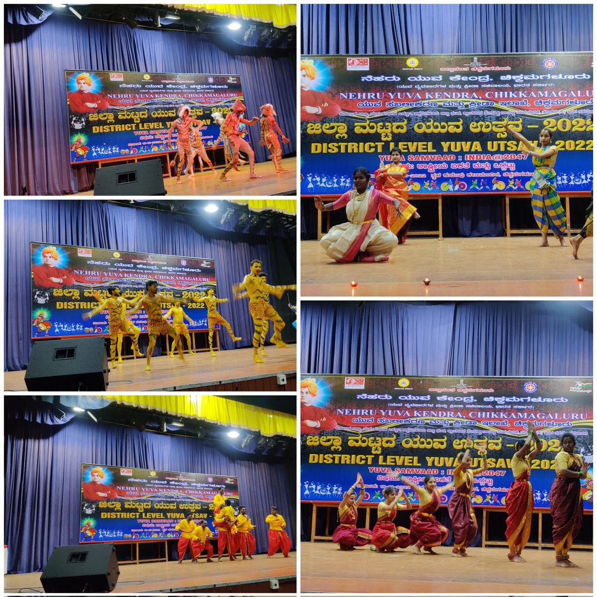 DarshanTC2's tweet photo. ಭಾರತ ಸರಕಾರದ ಯುವಜನ‌ ಮತ್ತು ಕ್ರೀ���ಾ ಮಂತ್ರಾಲಯದ ನೆಹರು ಯುವಕೇಂದ್ರ  ಚಿಕ್ಕಮಗಳೂರು, ಹಾಗೂ ಕ್ರಾಂತಿವೀರ ಸಂಗೊಳ್ಳಿ ರಾಯಣ್ಣ ಯುವ ವೇದಿಕೆ(ರಿ) ತರೀಕೆರೆ ಮತ್ತು ಯುವ ಸಂಘಗಳ ಒಕ್ಕೂಟ ಚಿಕ್ಕಮಗಳೂರು ಇವರುಗಳು ಆಯೋಜಿಸಿದ್ದ   
"ಯುವ ಉತ್ಸವ-2022" 
"ಯುವ ಸಂವಾದ -ಇಂಡಿಯಾ @2047" https://t.co/eZb8qvezxx