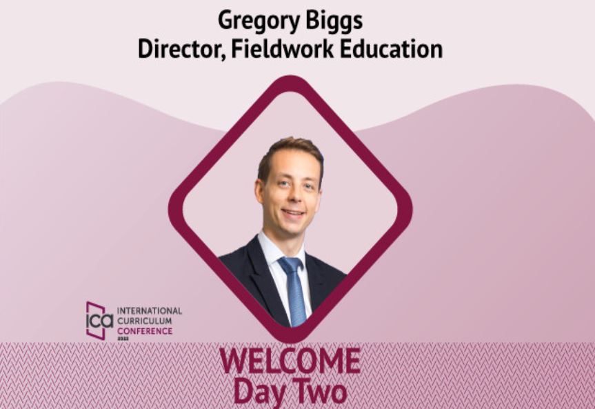 Day 2! We kick off with a welcome from Director, Gregory Biggs on the main stage. Then onto keynotes from Reshu Aryal, Sanskriti International Learners and Richard Gever, followed by the Festival of Learning #ICC22