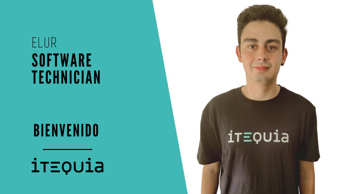 Itequia's tweet photo. Él es Elur Salgueira Varela. Quien se ha incorporado a Itequia como Software Technician. Seguimos creciendo y mejorando nuestros servicios juntos. ¡Bienvenido, Elur!
#wearegrowing #meetourteam #estamoscreciendo #itequia #equipo #Softwaretechnician #BienvenidoalEquipo https://t.co/B8yQaYnZYP