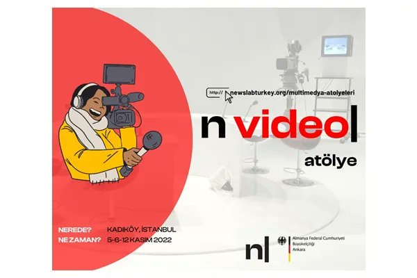 📽 NLTR Video Güz Atölyesi Katılımcılarını Arıyor ⏰ Son başvuru: 27 Ekim 2022 @NewsLabTurkey bit.ly/3CIy9wB