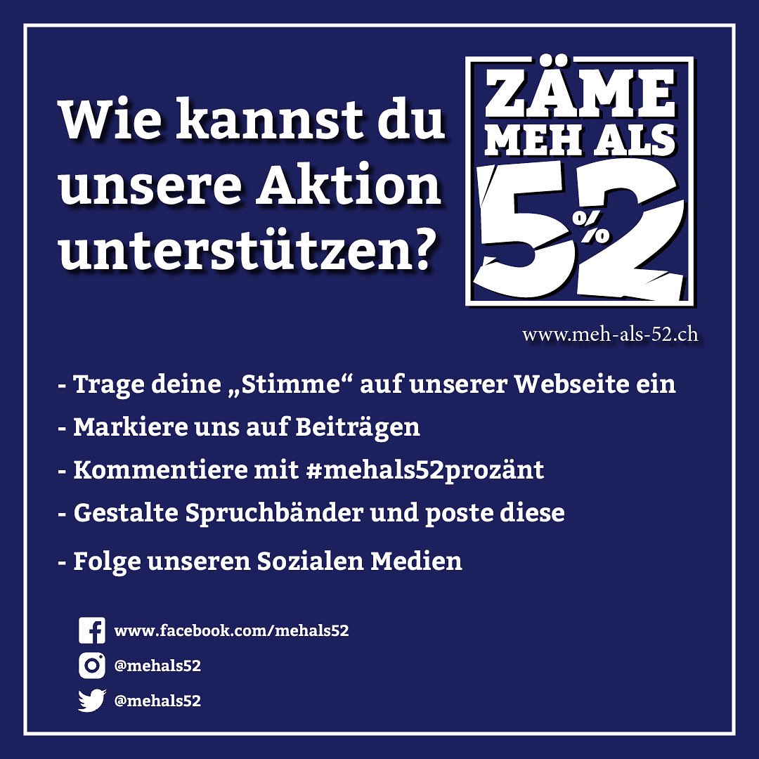 ZÄME MEH ALS 52 PROZÄNT tweet media
