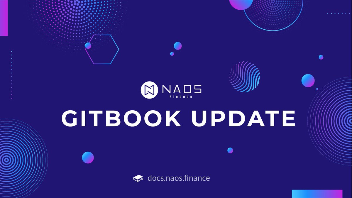 NAOS V2 #gitbook is now live! Sneak preview on the new #governance and #credit scoring mechanism! Read now👉: docs.naos.finance