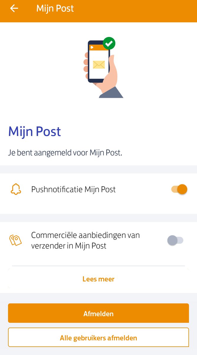 Beste <a href="/PostNL/">PostNL</a> Wat hebben jullie een bloedirritant verdienmodelletje toegevoegd ad app. Of je accepteert commerciële reclame of je krijgt geen meldingen meer óf je krijgt iedere keer gedwongen deze melding.

Weinig klantvriendelijk zo'n semi gedwongen keuze maken. Valt me tegen