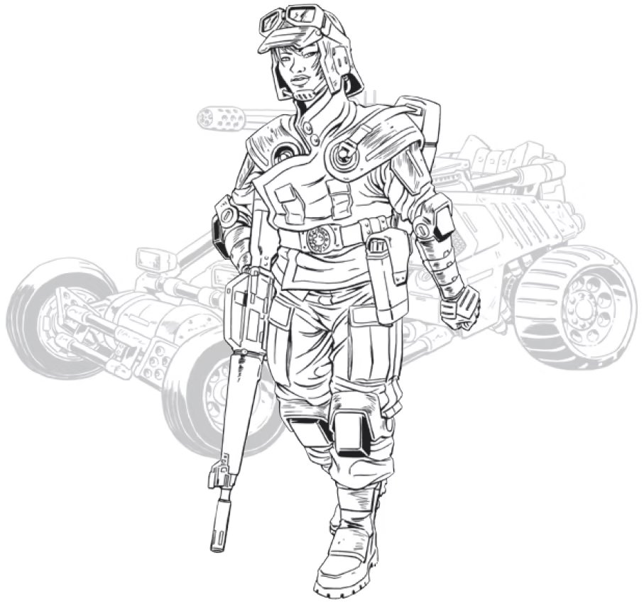 gRik23's tweet photo. https://t.co/MBxWBIJsGe
テクニカルリードアウト3085に収録されている、テックマニュアルの歩兵作成ルールで構築された徒歩歩兵（マリア帝国）、自動車化歩兵（スフィア共和国）、ホバーバイク機械化歩兵（ドラコ連合）、ジャンプ歩兵（自由世界同盟）の例。 https://t.co/xFjygudT9k