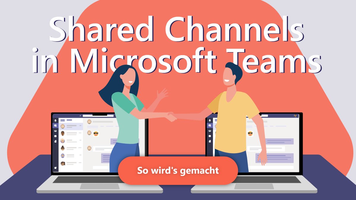 solvion's tweet photo. Endlich einfacher: mit Personen aus anderen Unternehmen oder Teams zusammenarbeiten. Was Shared Channels in Microsoft Teams sind und wie sie eingerichtet werden.

#MicrosoftTeams #ModernWork #ModernWorkPlace
 https://t.co/j5Q2Zc7xCb https://t.co/WNlhr6hc7D