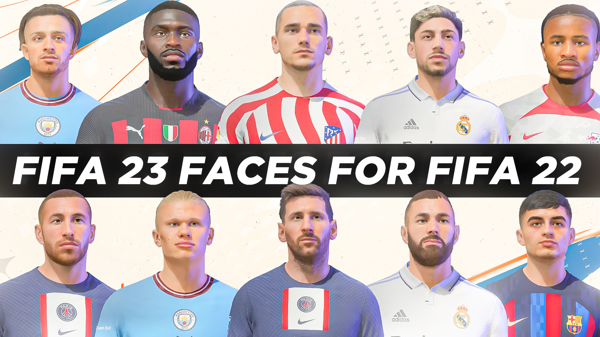 FIFA 23: FCB17 Facepack