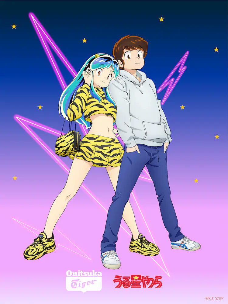 LeTalkManga's tweet photo. Collaboration entre la marque #OnitsukaTiger et l'animé #UruseiYatsura !
@uy_allstars @OnitsukaTiger #UruseiYatsura2022 https://t.co/4OgIEae3hj