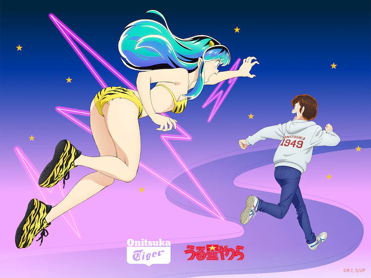 LeTalkManga's tweet photo. Collaboration entre la marque #OnitsukaTiger et l'animé #UruseiYatsura !
@uy_allstars @OnitsukaTiger #UruseiYatsura2022 https://t.co/4OgIEae3hj