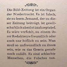 Bei #HaltDieFresseBild fällt mir immer das Zitat von Max Goldt ein: