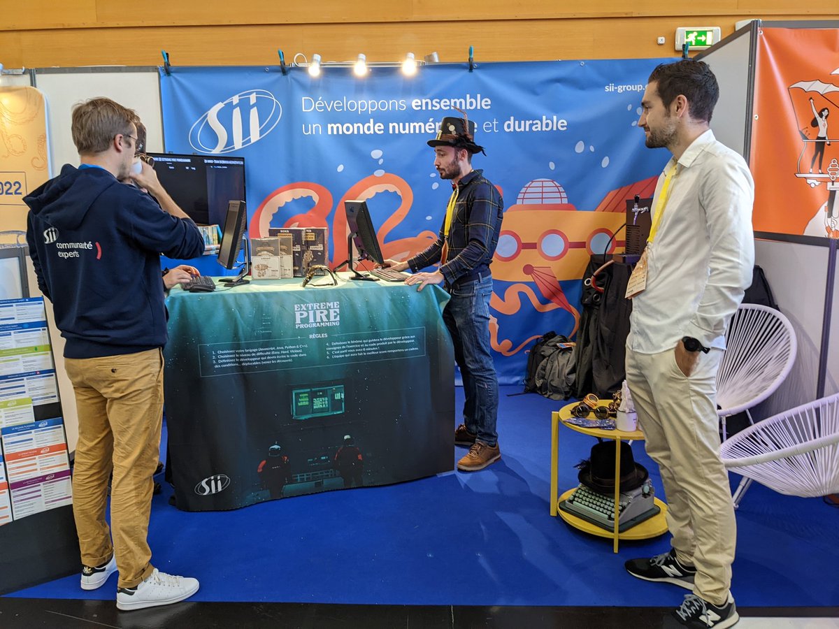 Nous avons trouvé nos premiers aventuriers pour l'Extreme Pire Programming ! 

Venez tenter l'expérience à votre tour !