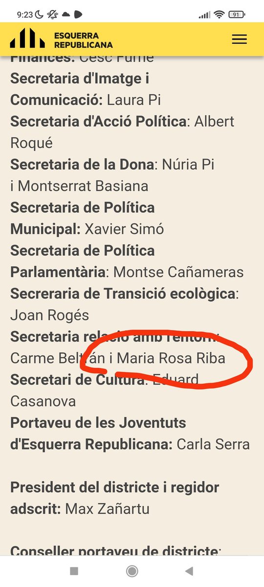 <a href="/miaioia_r/">Maria Rosa Riba</a> <a href="/jorditurull/">Jordi Turull i Negre</a> <a href="/Mes_324/">Més 324 - TV3</a> Erc Horta-Guinardó
secretaria relació amb...( per crear mal) l'entorn