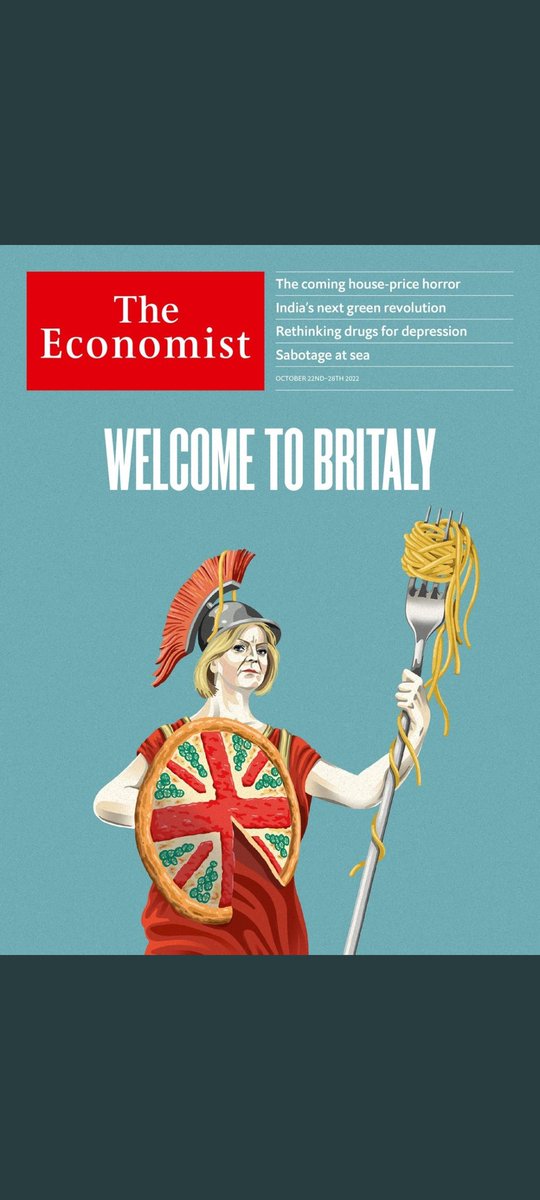 Technically wrong, and uninventive: the mess we are in the UK is very, VERY British. It is the product of a certain British elite, full of classist arrogance, still deeply colonial in spirit, always rentieristic. It has nothing to do with pizza and spaghetti. OWN YOUR OWN MESS.