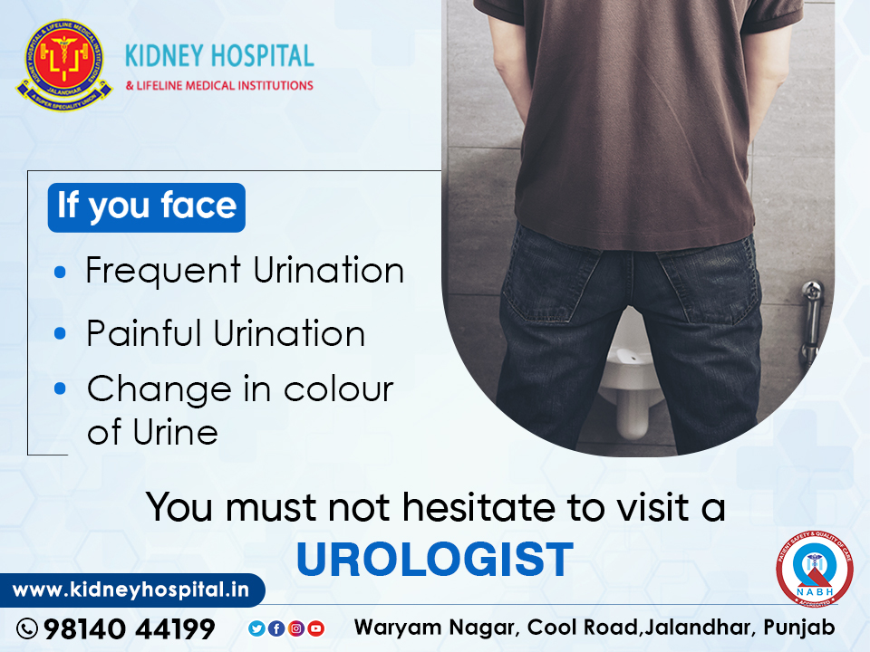 If you Face
🔸Frequent Urination
🔸 Painful Urination
🔸Change in colour of Urine
You must not hesitate to visit a Urologist
Call : 9814044199
#kidneyhospitaljalandhar #urinationproblem #frequenturination #painfulurination #urinecolorchange #jalandhar #punjab