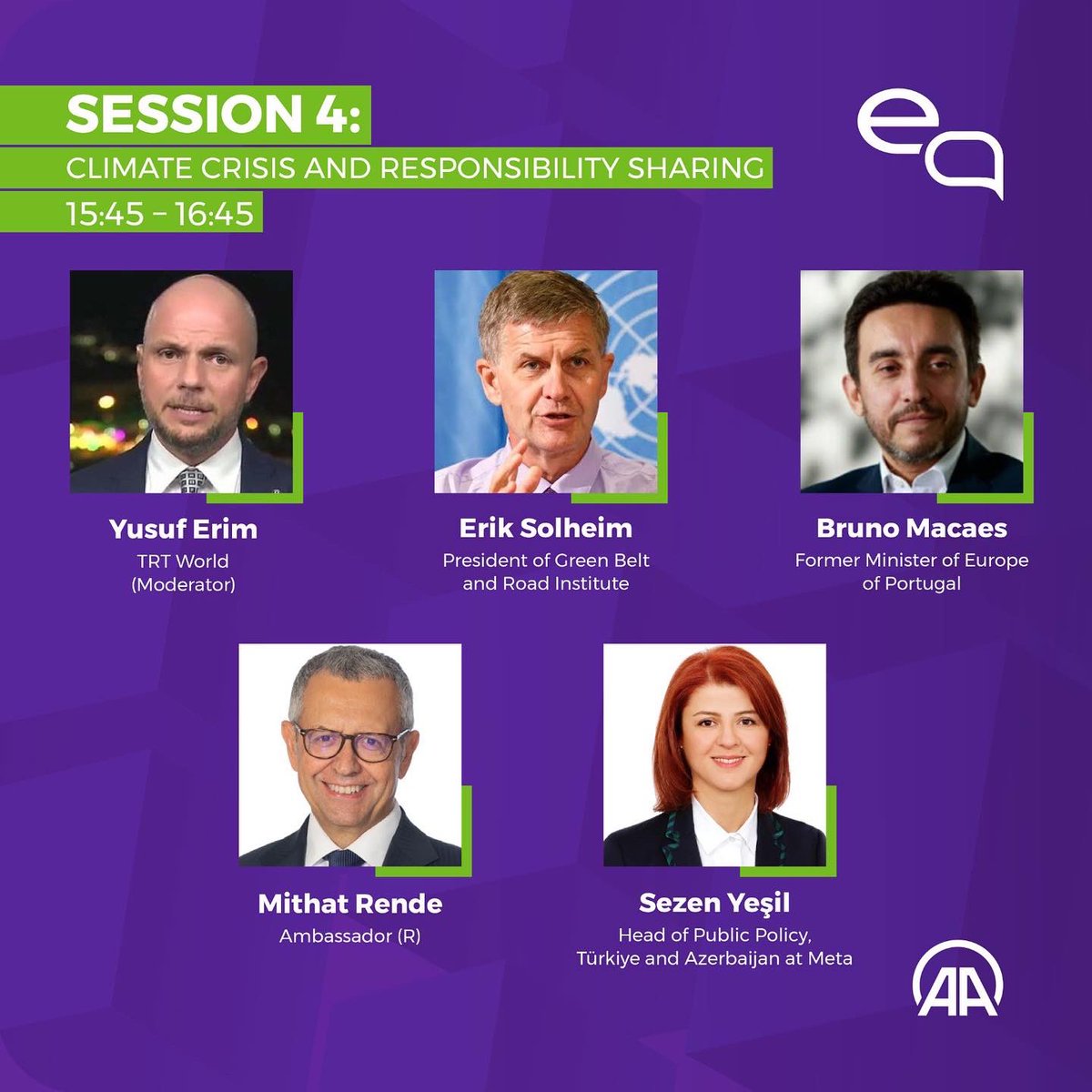 AA_Environment's tweet photo. We are at the #EnvironmentForum on October 20th to talk about Rethinking the Narrative. We will be at the ballroom at 9 o'clock for the opening speech which will be attended by our President Recep Tayyip Erdoğan. #AWordForABetterWorld 🌿🌍 https://t.co/MVBZgpN1bW