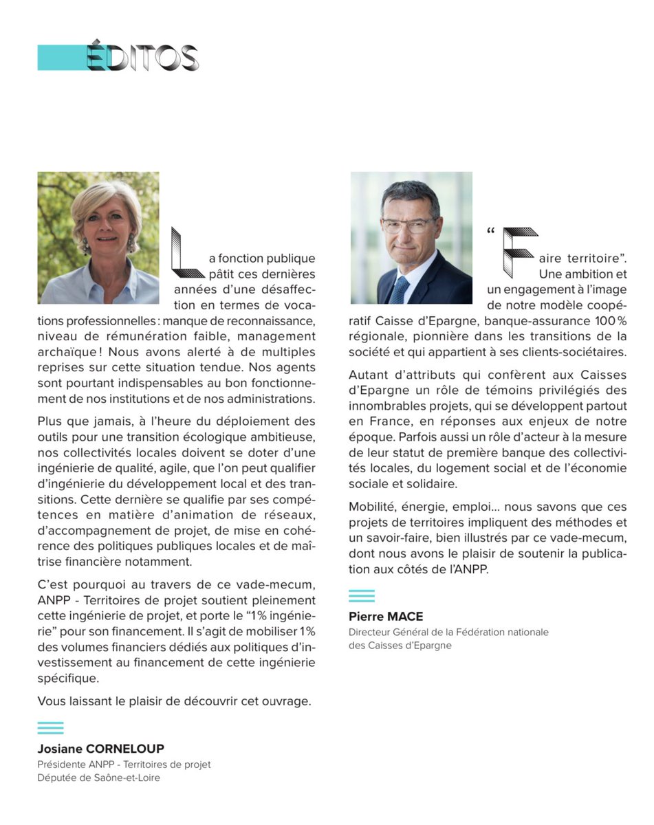 FNCE's tweet photo. Aujourd’hui, nous accueillons le « Club Territoires et Parlementaires » @ANPP_Pays pour parler d’ingénierie territoriale… sujet abordé dans le Vade-mecum « Faire territoire : parions sur l’ingénierie de projet ! » que nous soutenons.

À découvrir ici👇
https://t.co/a3TcSAUQY1 https://t.co/mTqLW05slu