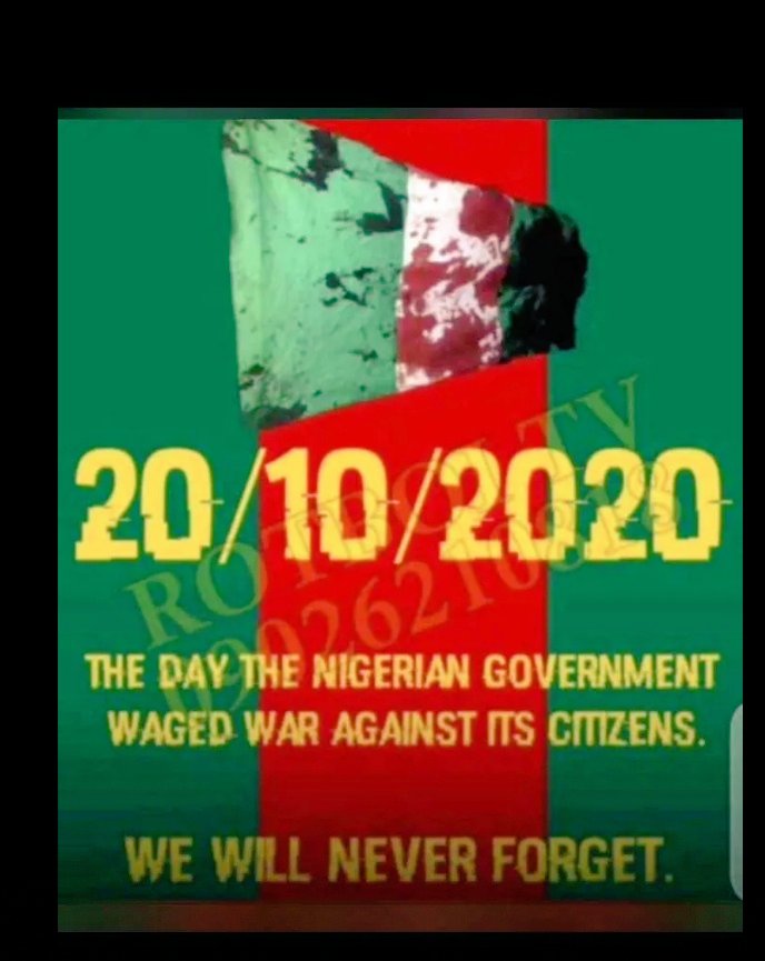 We will never forget this day
#endsars
#EndSARSMemorial