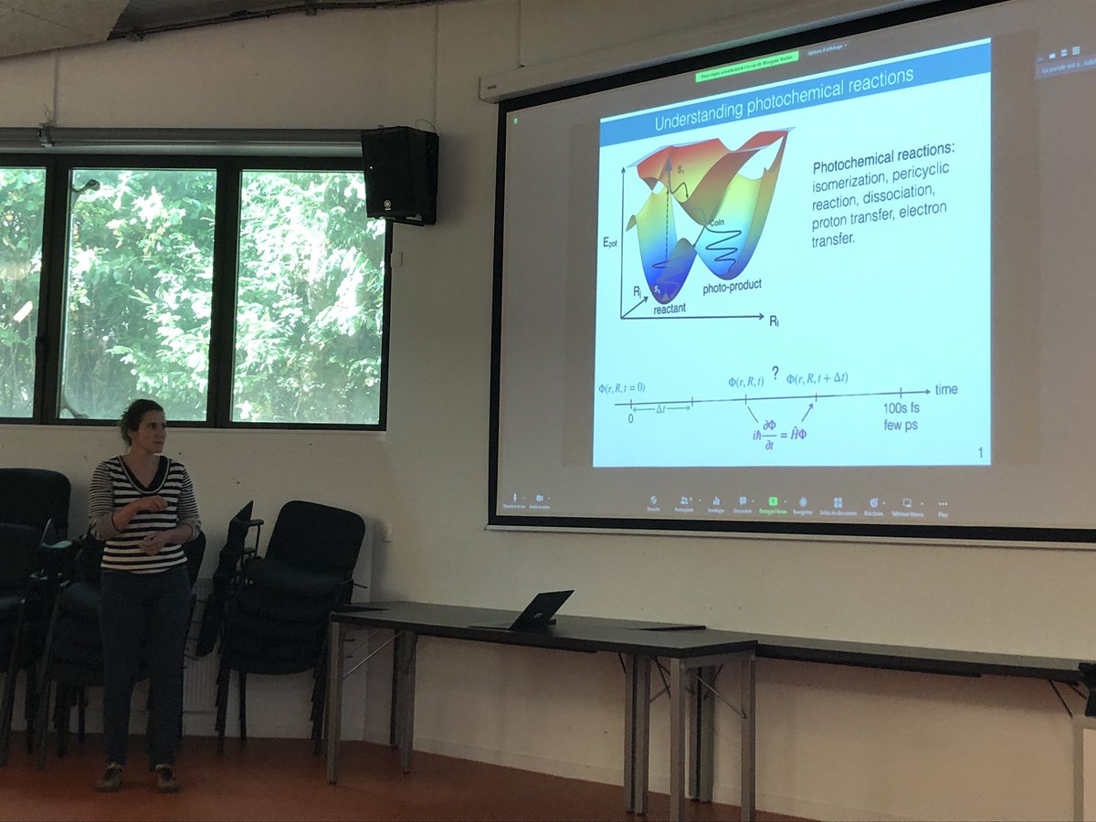 Fabrice Odobel, Lionel Poisson, @morgane_vacher for a large Introduction of natural photosynthesis to artificial one, (ultra)fast dynamic on the experimental to theoretical point of views.@CeisamLab @ISMOlab_Orsay