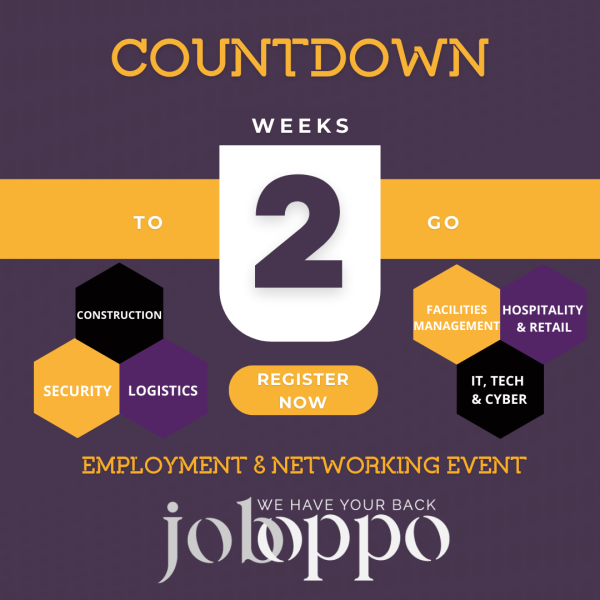 OppOs, There are 2 weeks to go until our Employment & Networking event in Leeds. Please follow the link below for more info and to reserve your place. We're looking forward to seeing you there! tinyurl.com/2n6nyhmz